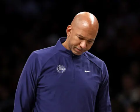 Detroit Pistons fire coach Monty Williams after one season that ended with NBA's worst record