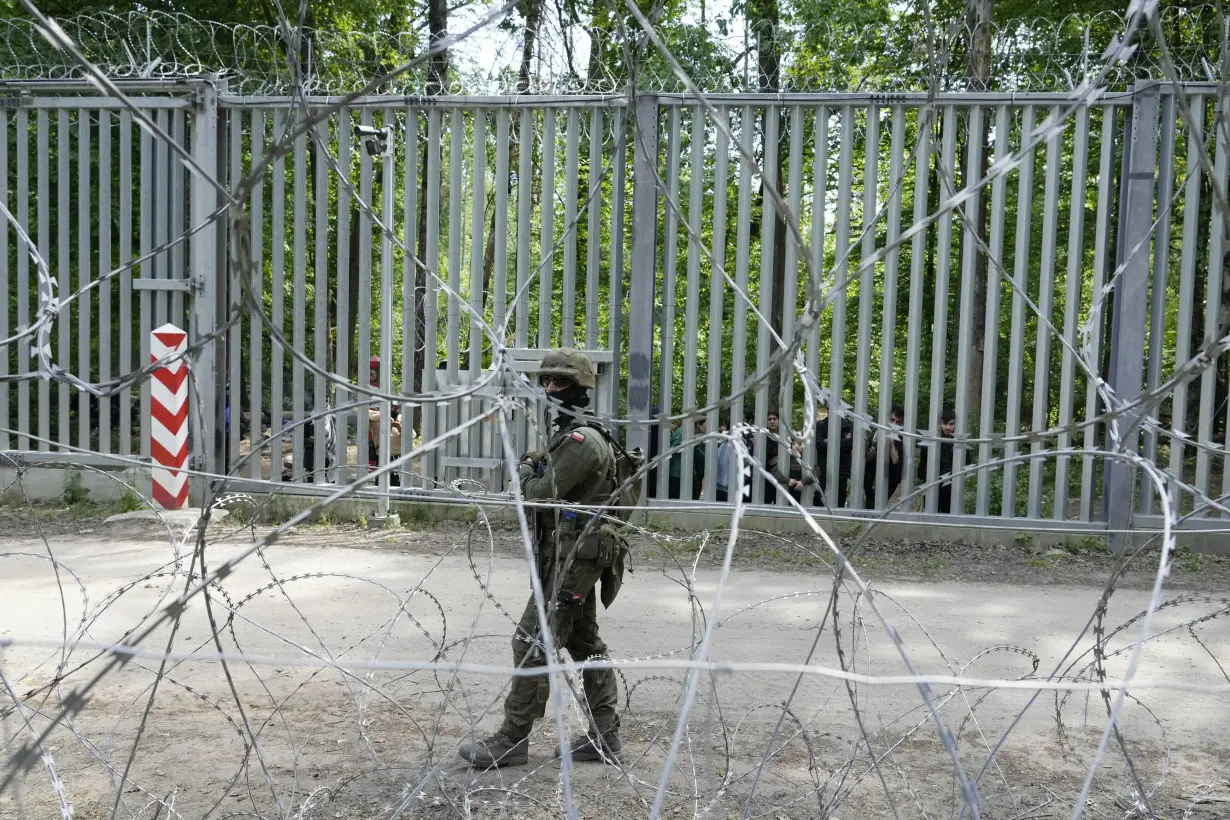 Poland Belarus Dead Soldier