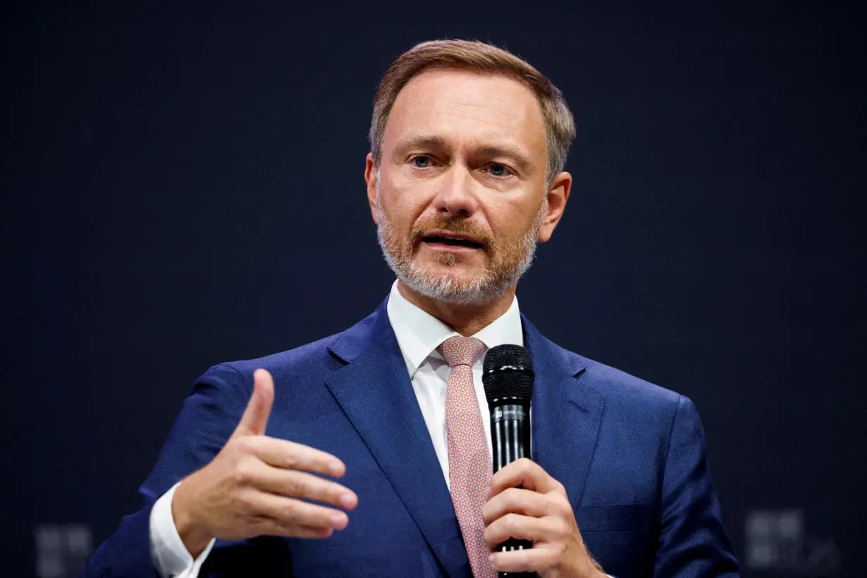FILE PHOTO: German Finance Minister Christian Lindner addresses Employers' Day in Berlin