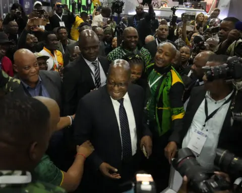 The ANC party that freed South Africa from apartheid loses its 30-year majority in landmark election