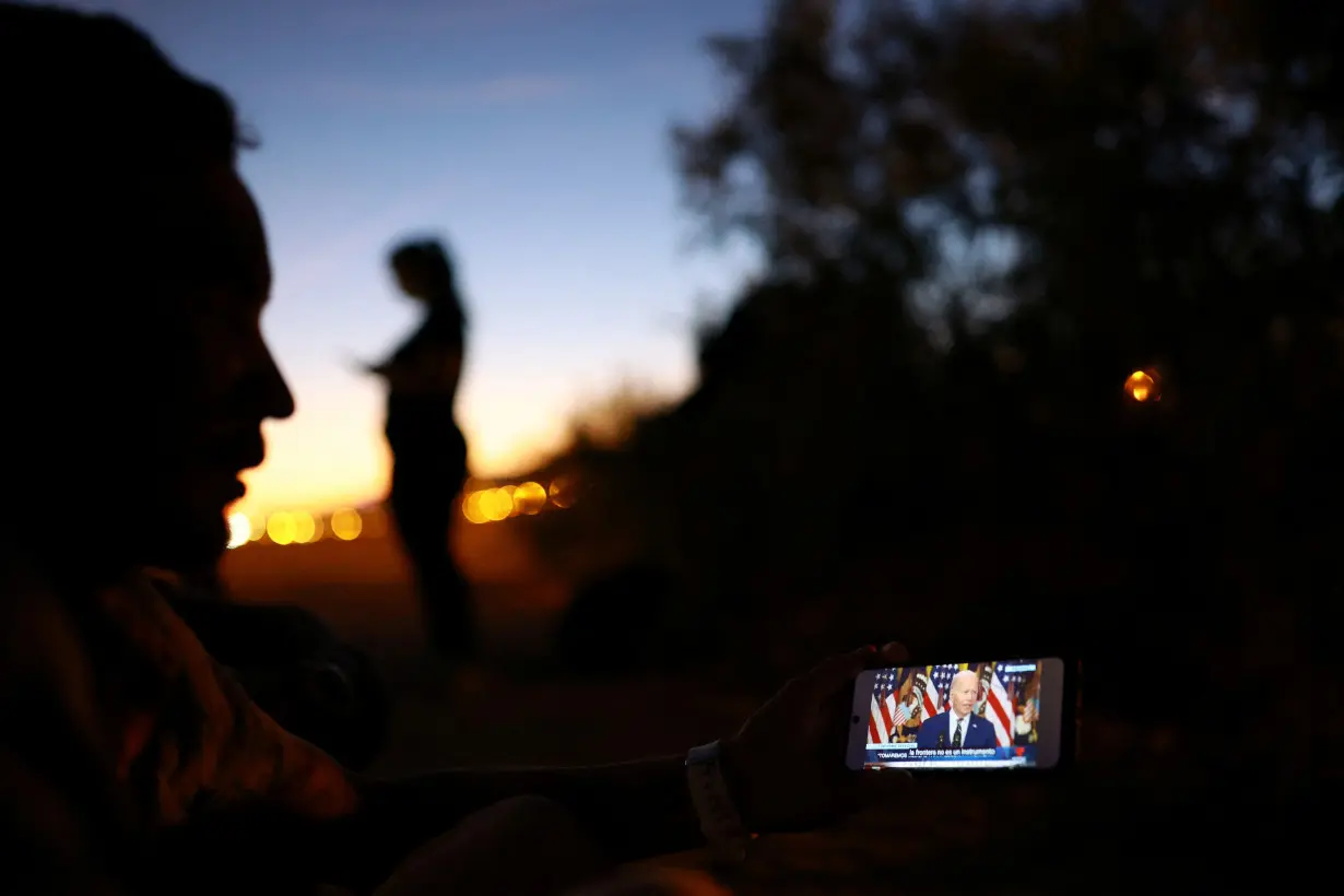 U.S. President Joe Biden announces sweeping border security enforcement effort