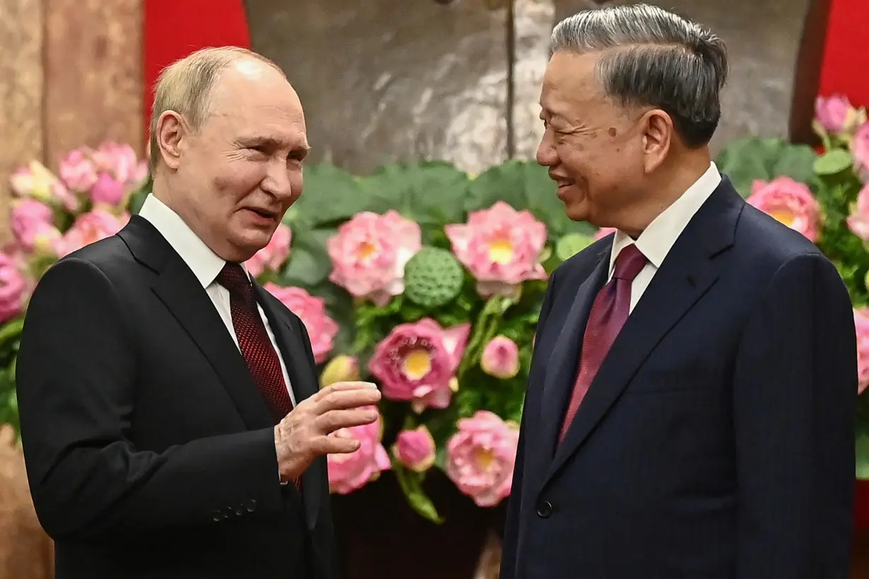 Russia's President Putin visits Vietnam