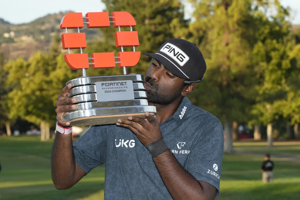 Sahith Theegala wins the Fortinet Championship in Napa for his first PGA Tour victory