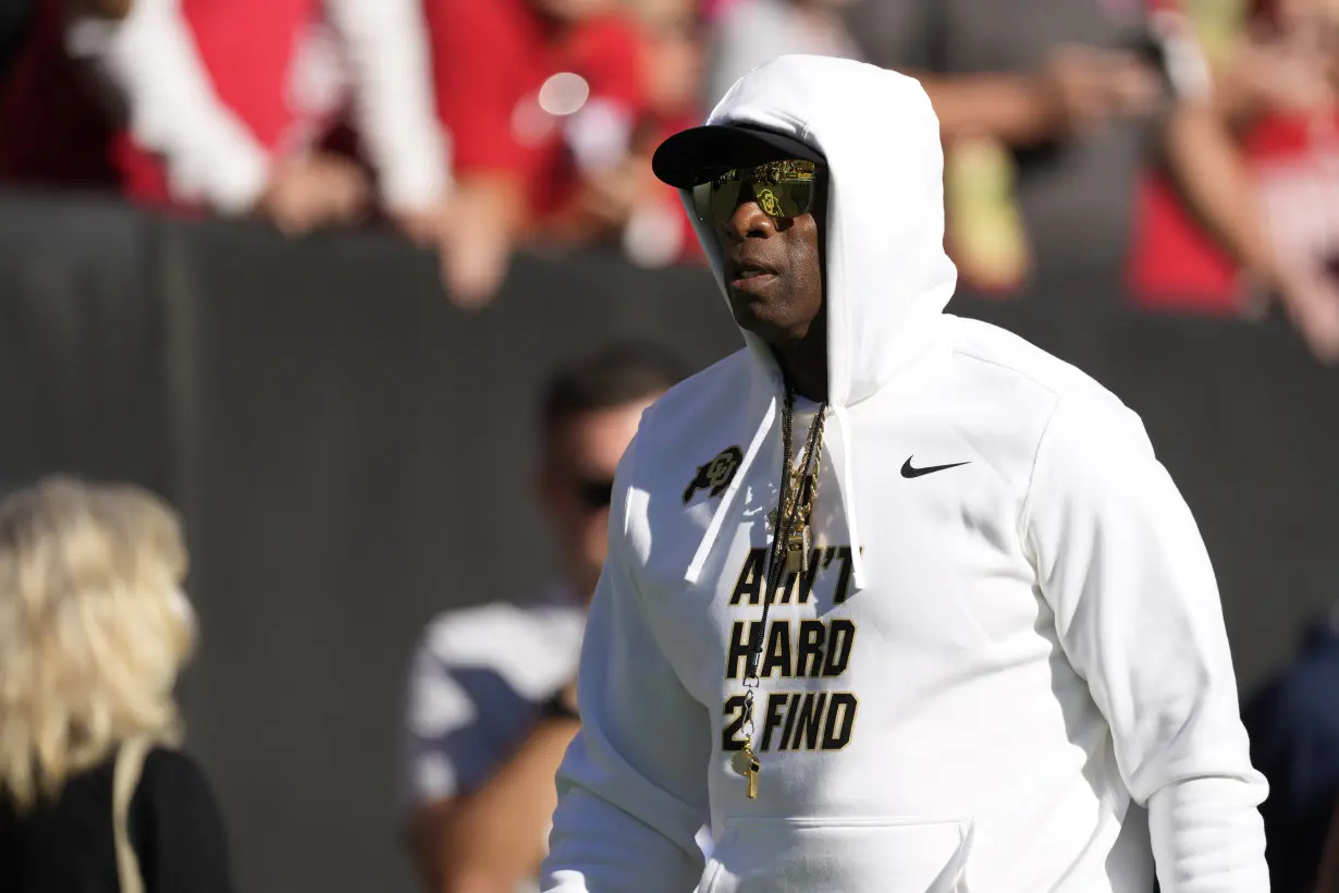 Colorado St coach pokes at Deion Sanders for wearing hat, sunglasses before game with Colorado