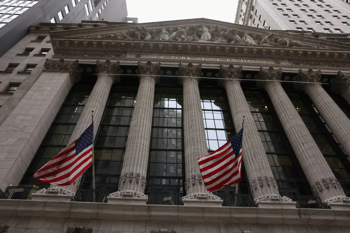 FILE PHOTO: Scenes near Wall Street and the New York Stock Exchange (NYSE), in New York