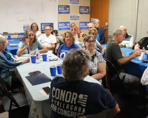 Biden campaign and Jill Biden launch outreach to older voters with bingo nights and pickleball games