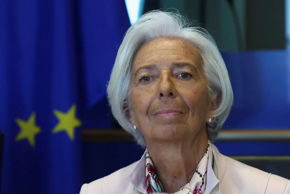 sECB President Lagarde speaks at the European Parliament, in Brussels