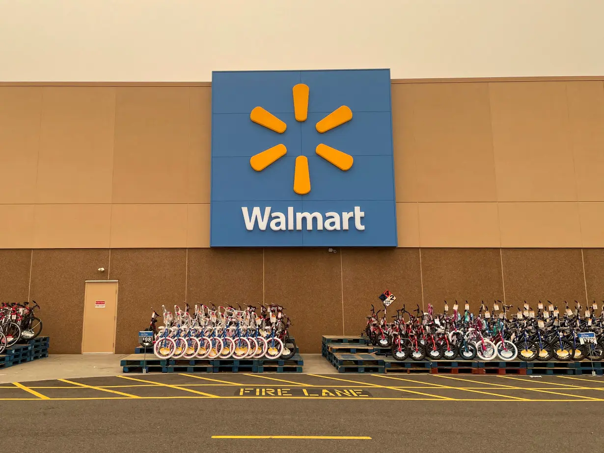 FILE PHOTO: View of Walmart's newly remodeled Supercenter, in Teterboro, New Jersey