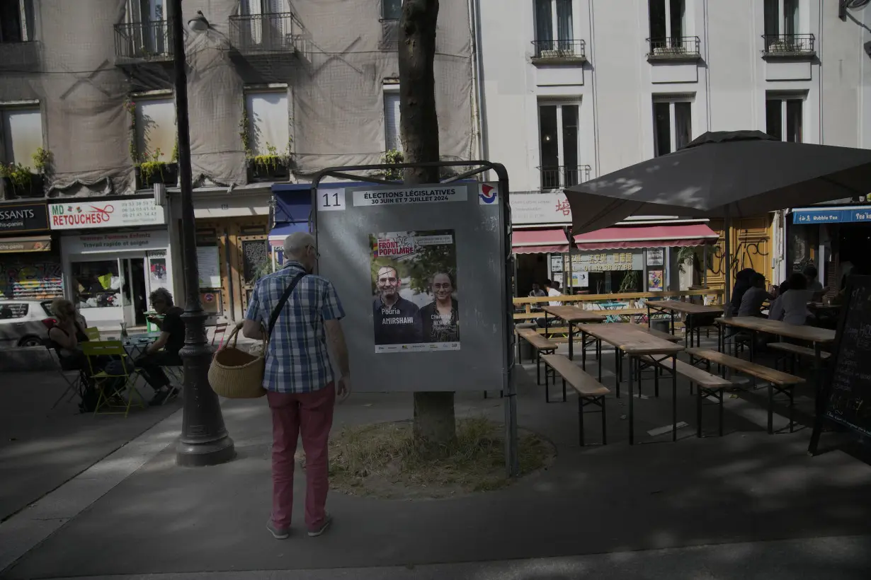 High-stakes French legislative election hits torrid final stretch before first-round voting begins