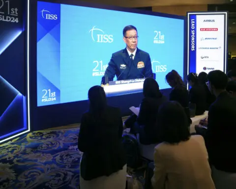 Chinese defense minister accuses US of causing friction with its support for Taiwan and Philippines