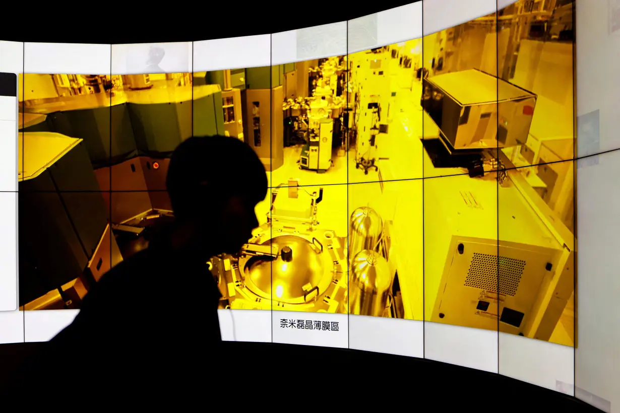 FILE PHOTO: People visit TSMC Museum of Innovation in Hsinchu