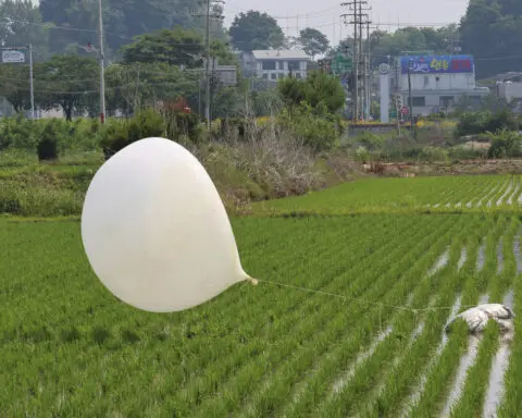 Seoul says North Korea has resumed balloon launches likely to drop trash in South Korea