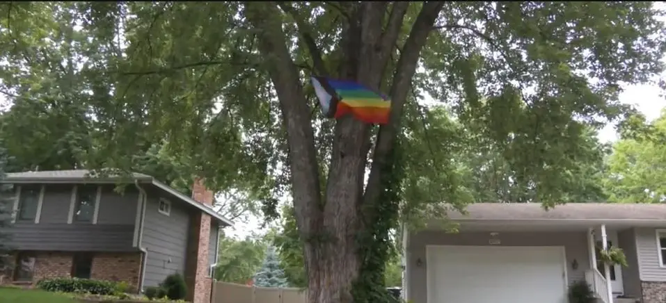 Couple's Pride flags have been stolen 5 times from their front lawn