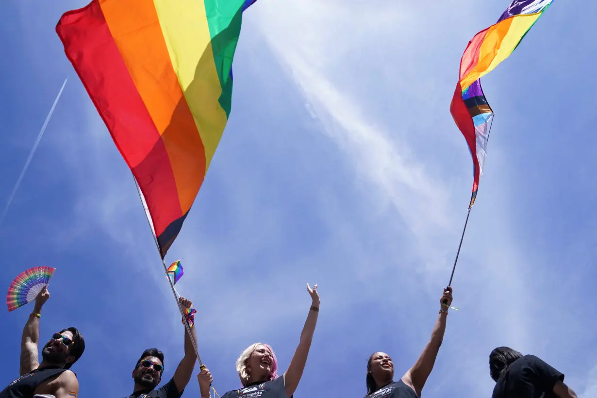 Annual LGBTQ+ Capital Pride parade in Washington