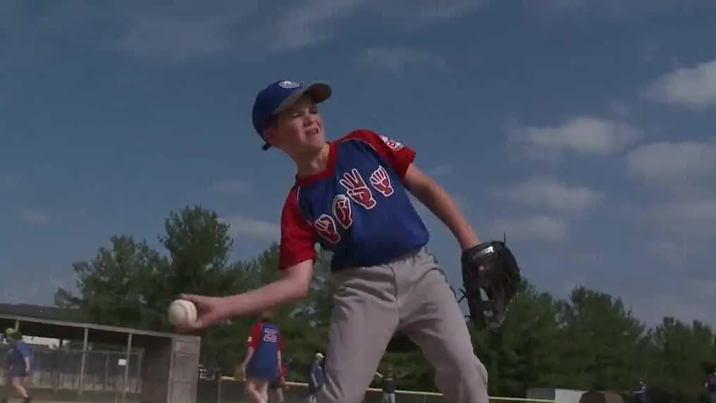 The Iowa Baseball Camp for the Deaf helps children experience America's favorite pastime.