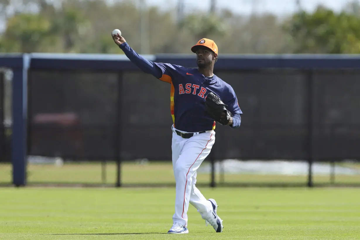 MLB: Houston Astros-Workouts