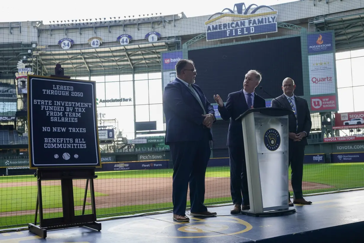 Brewers Stadium Repairs Baseball