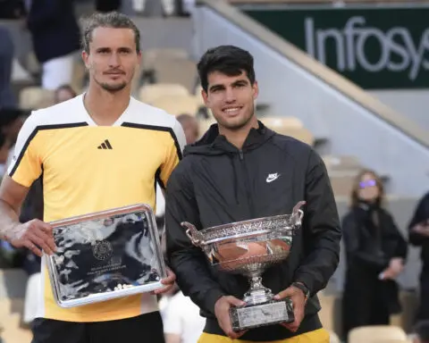 Carlos Alcaraz wins the French Open for a third Grand Slam title at 21 by beating Alexander Zverev