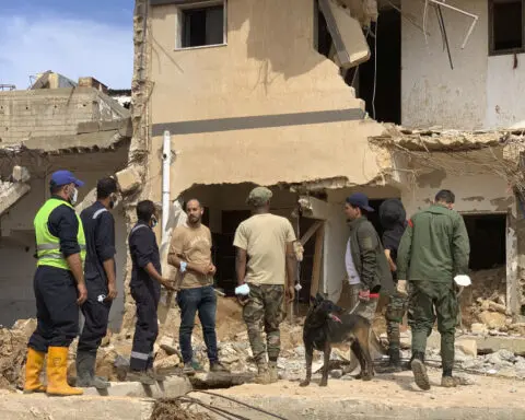 Road collision kills 4 Greek rescue workers dispatched to flood-stricken Libya, health minister says