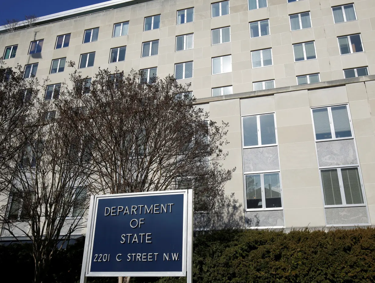 The State Department Building is pictured in Washington