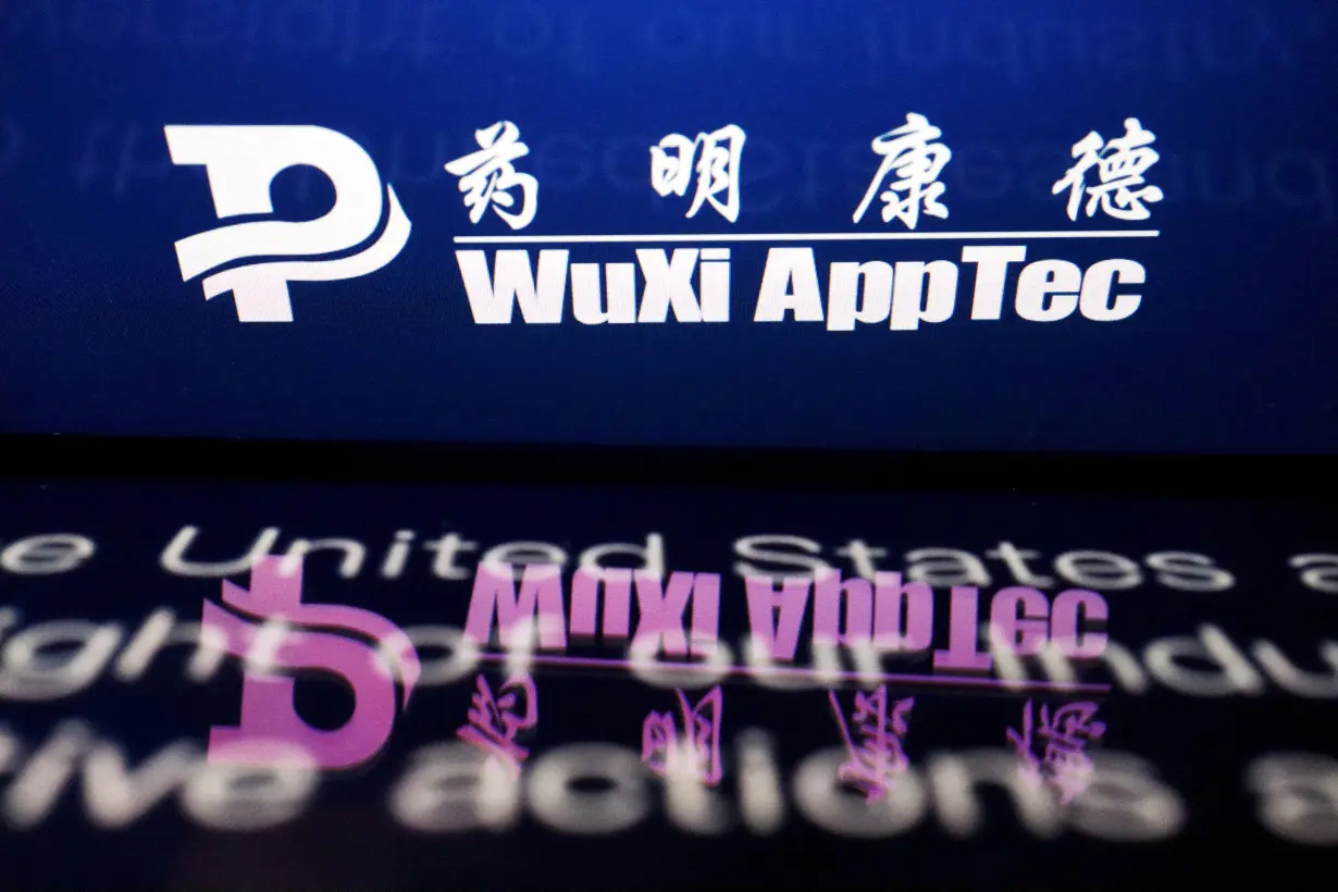 FILE PHOTO: Illustration picture of WuXi AppTec