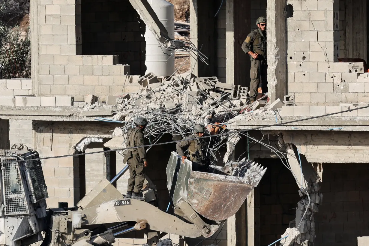 Israeli military operation in Qabatiya, near Jenin