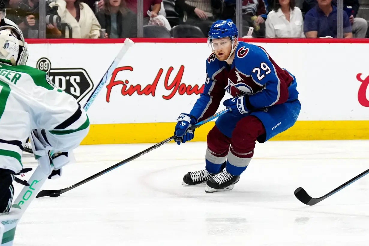 NHL: Stanley Cup Playoffs-Dallas Stars at Colorado Avalanche