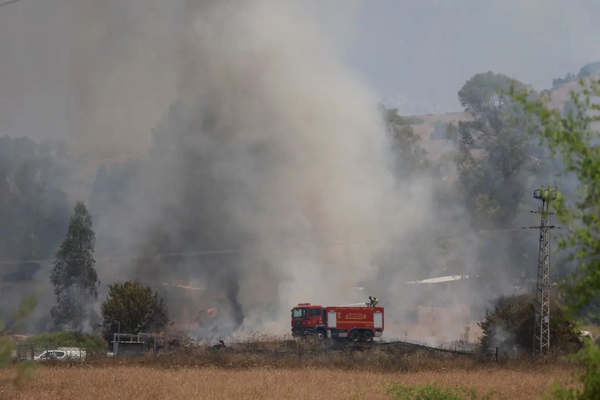 Cross-border hostilities between Hezbollah and Israeli forces near Kiryat Shmona