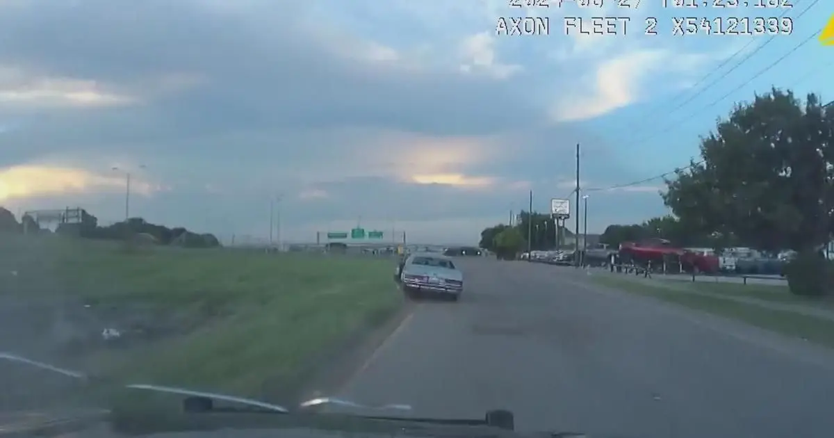 Dashcam video has been released of a high-speed chase and shootout with Cedar Hill police. No officers were injured, but the suspect was shot and remains in critical condition, police said.