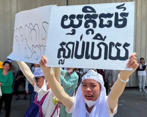 Cambodian court jails activists for plotting against government, insulting king