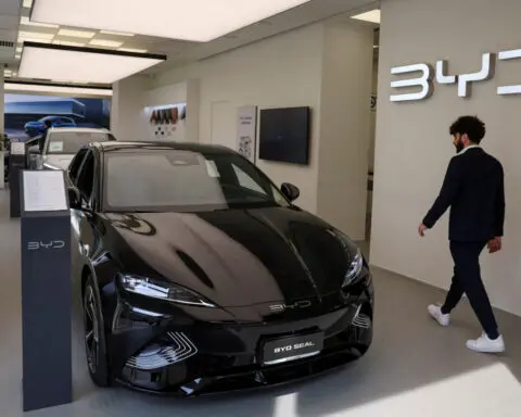 China's BYD posts 21% jump in quarterly EV sales, closes gap with Tesla
