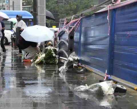 Driver whose car struck pedestrians in South Korea will face accidental homicide investigation