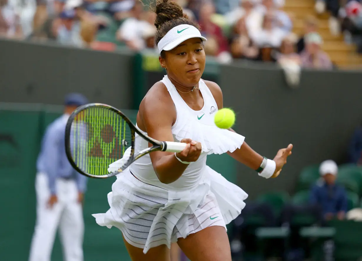 ‘It feels like a dream:’ Naomi Osaka earns first win at Wimbledon since 2018