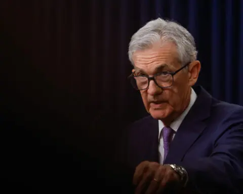 Fed's Powell says US on 'disinflationary path,' but more data needed before rate cuts