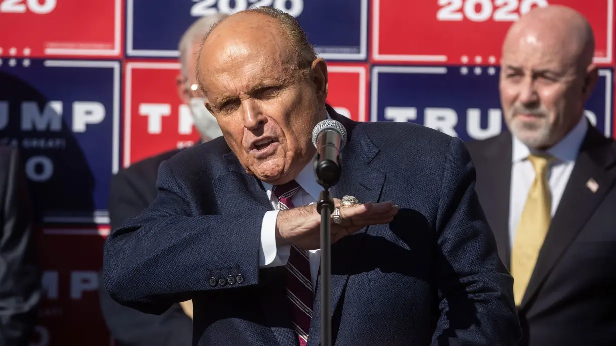 Rudy Giuliani officially disbarred in New York for Trump election interference efforts