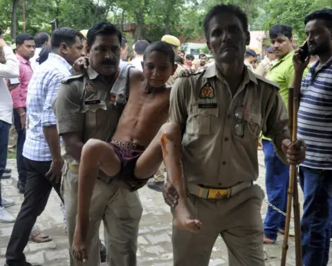 At least 116 people killed in stampede at Hindu religious event in India