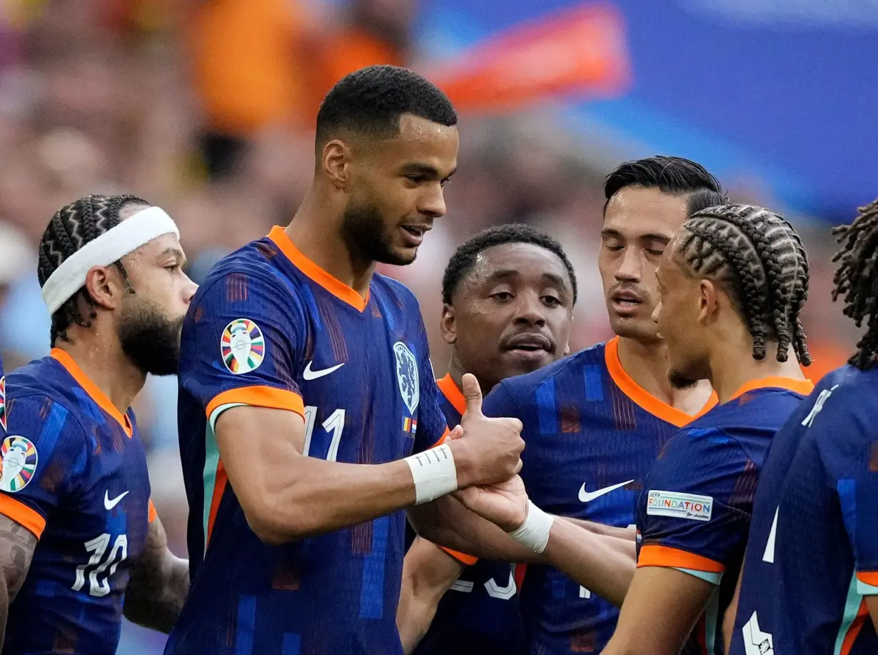 Cody Gakpo and Donyell Malen inspire the Netherlands to 3-0 victory over Romania as Dutch reach Euro 2024 quarterfinals