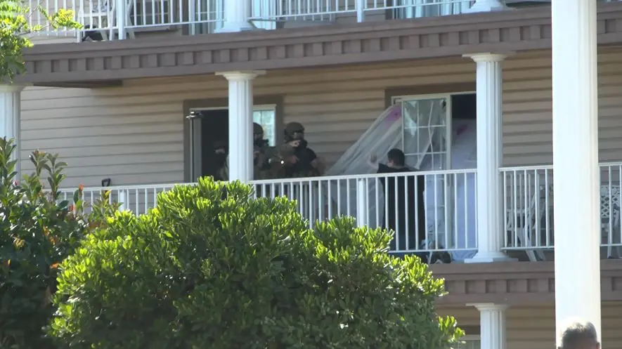 Caught on Camera: 3-hour long standoff leads to arrest