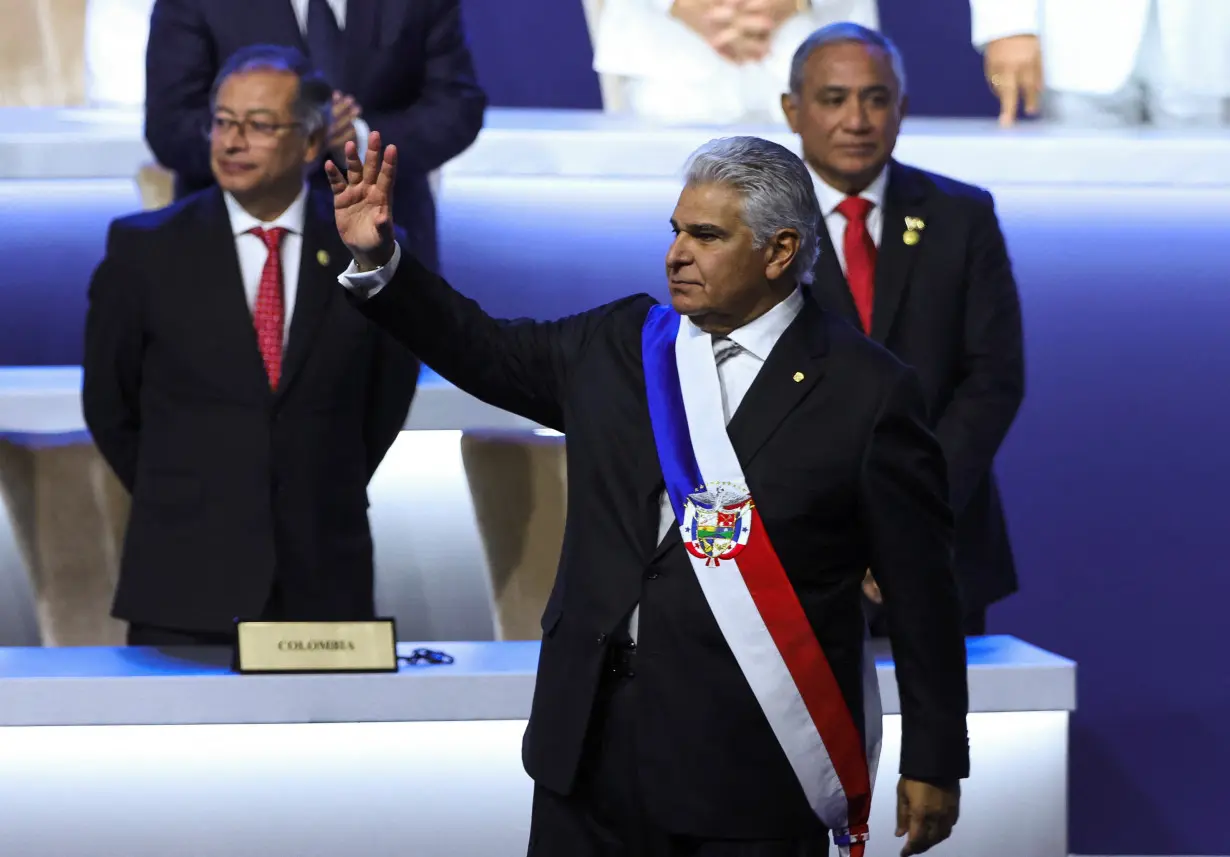 Jose Raul Mulino takes oath of office as Panama's President, in Panama City