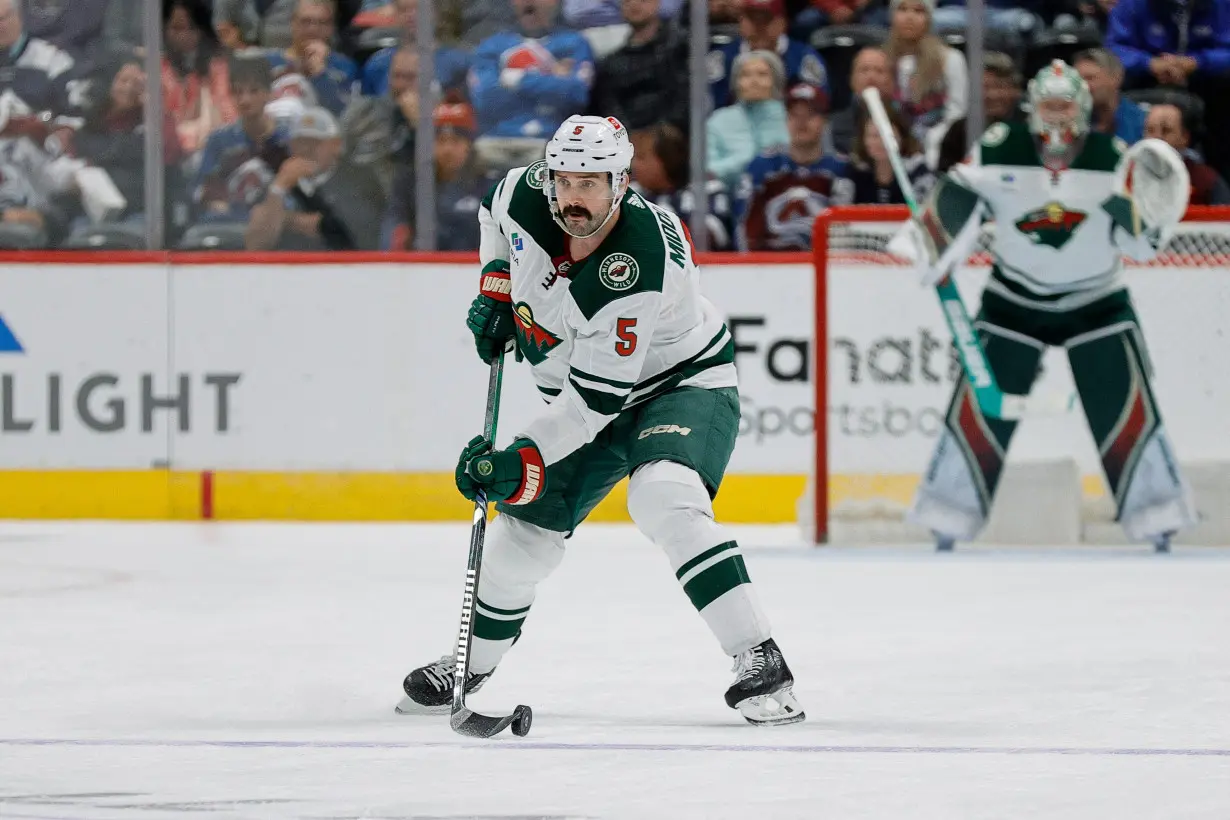 NHL: Minnesota Wild at Colorado Avalanche