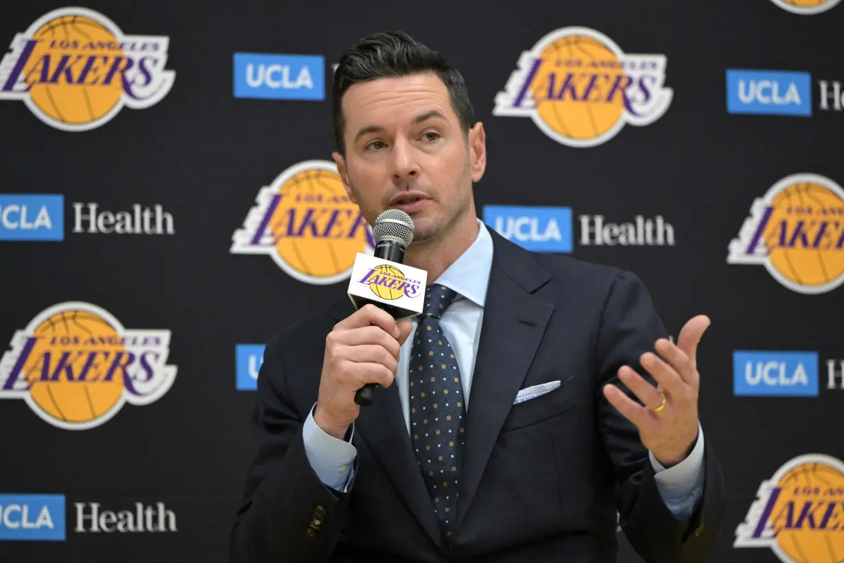 NBA: Loa Angeles Lakers-Press Conference