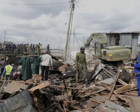 Anguish as Kenya's government demolishes houses in flood-prone areas and offers $75 in aid