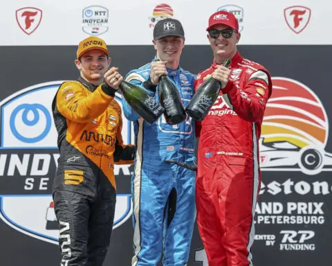 Josef Newgarden’s win in IndyCar’s season-opening race has been disqualified. O'Ward named winner