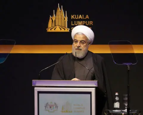 Iran bans ex-president Rouhani from running for elite assembly