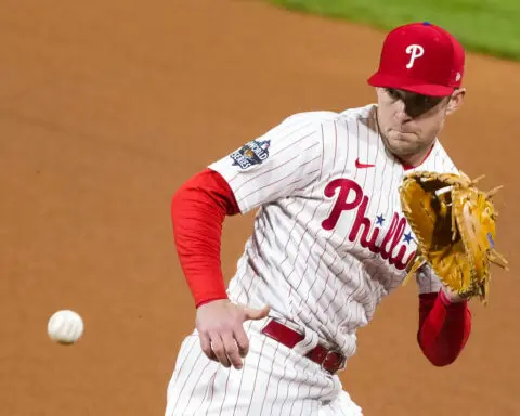 Rhys Hoskins and Brewers agree to a $34 million, 2-year contract, AP source says