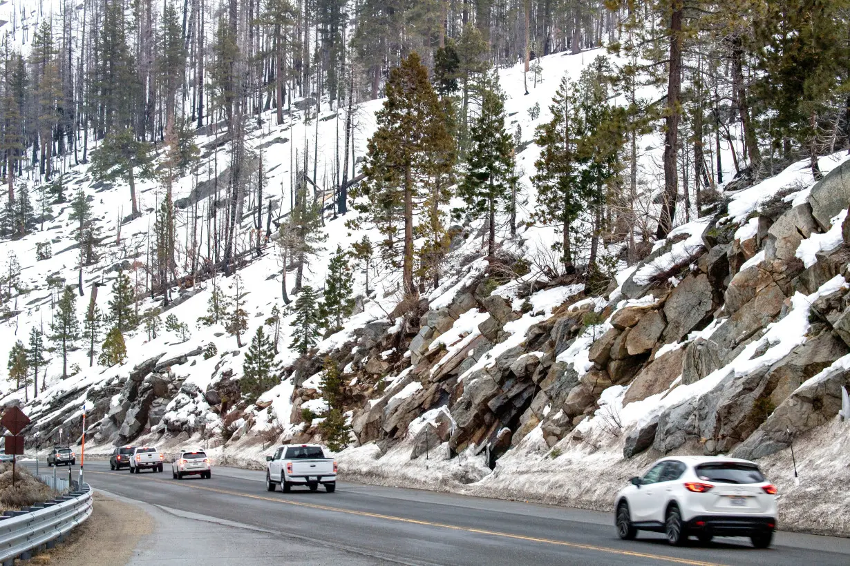 Third media snow survey of the 2024 season in California