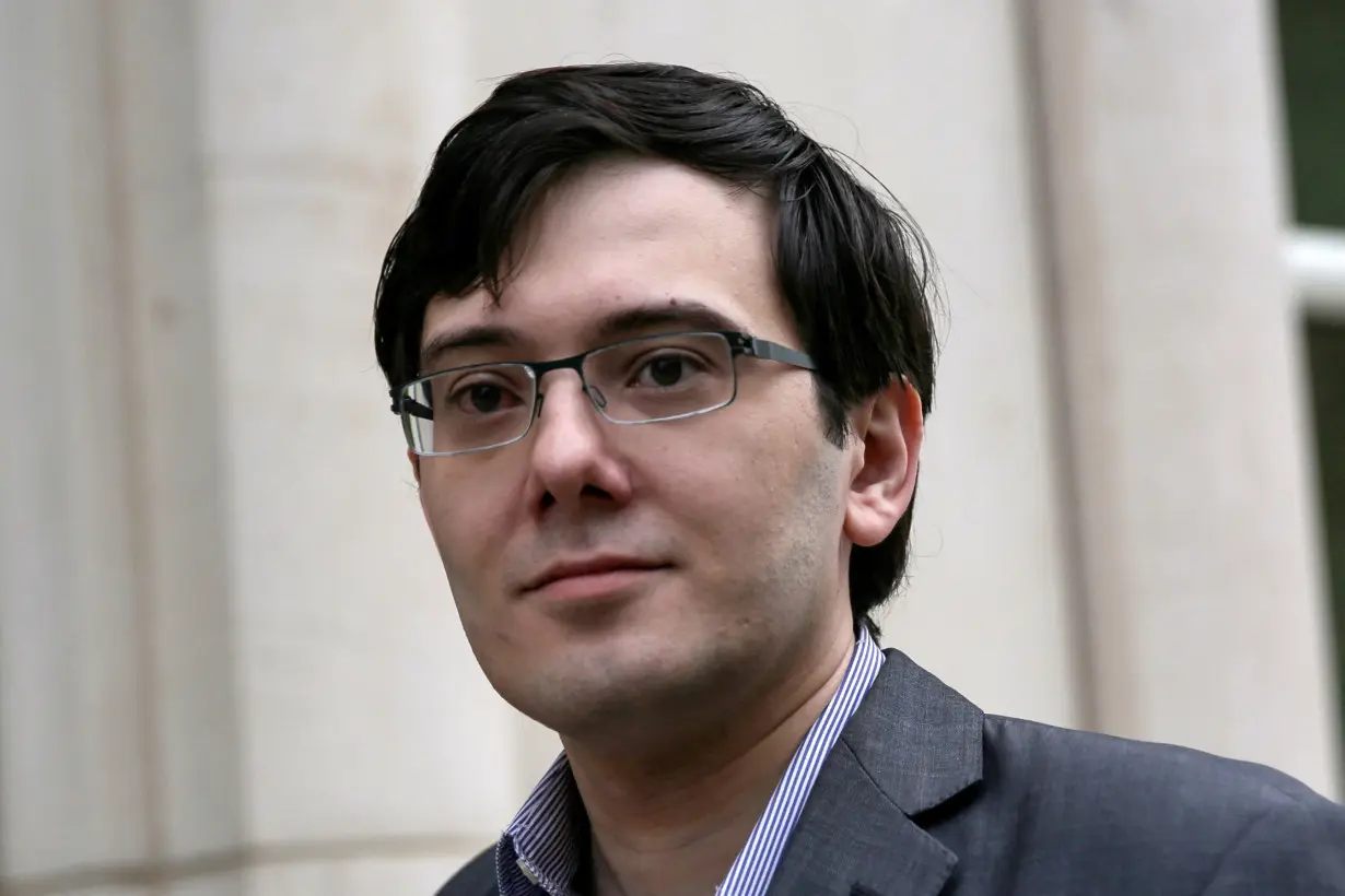 FILE PHOTO: Former drug company executive Martin Shkreli arrives at U.S. District Court for the third day of jury deliberations in his securities fraud trial in the Brooklyn borough of New York City, U.S.