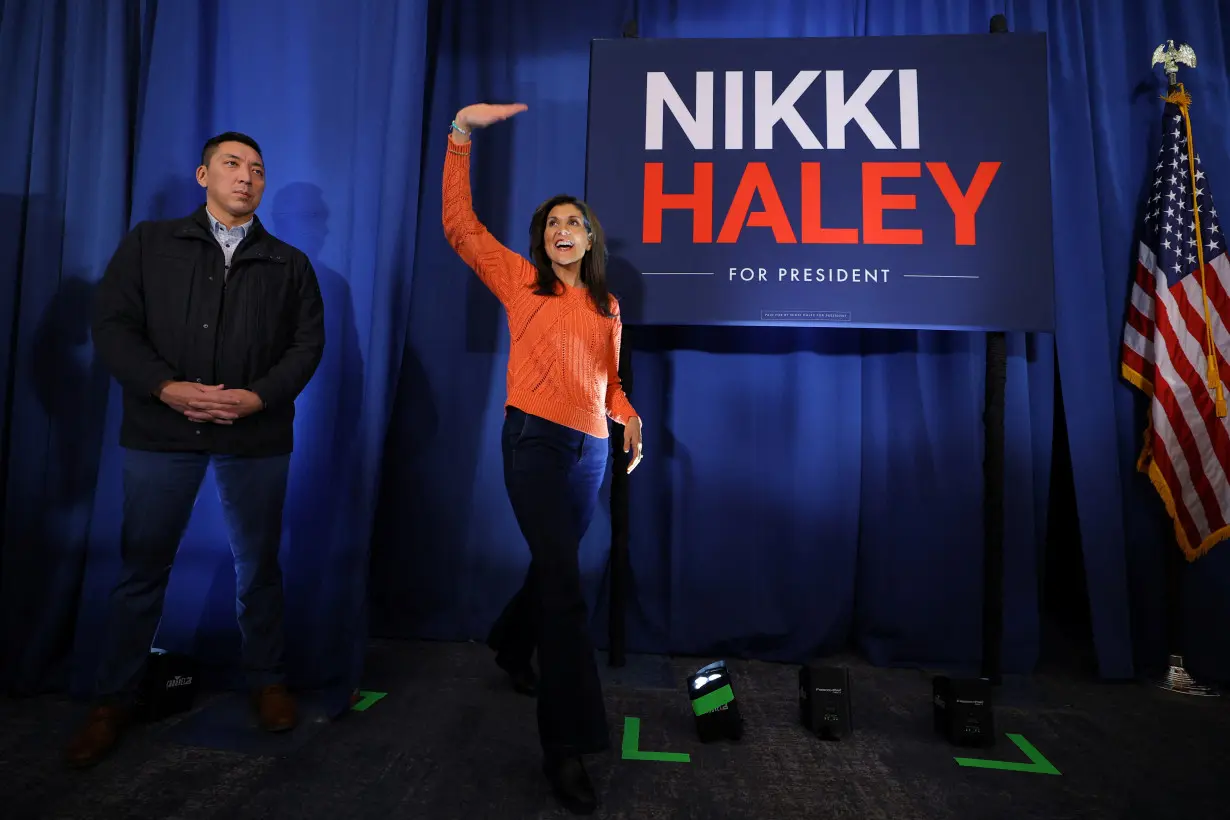 Republican presidential candidate Haley campaigns in Salem