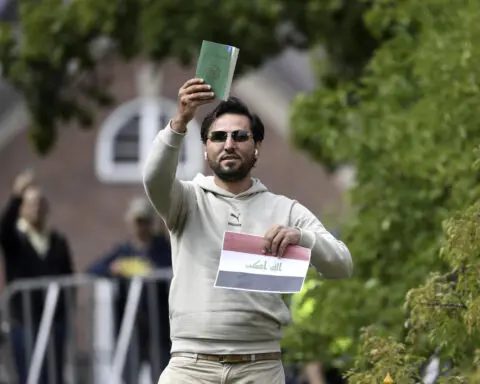 Report: Quran-burning protester is ordered to leave Sweden but deportation on hold for now