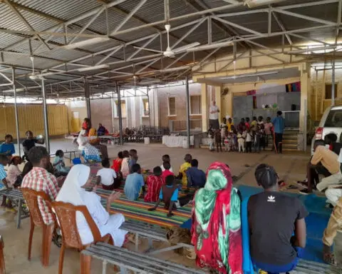 Women, children trapped at church in Sudan's capital endure hunger, bombardment